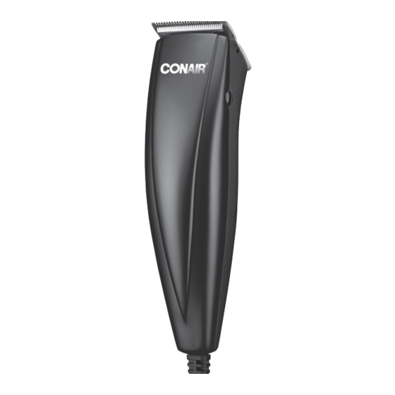Conair HC108GB Instructions For Care And Use