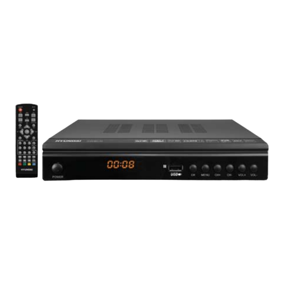 Hyundai H-DVB01T2 Manuals