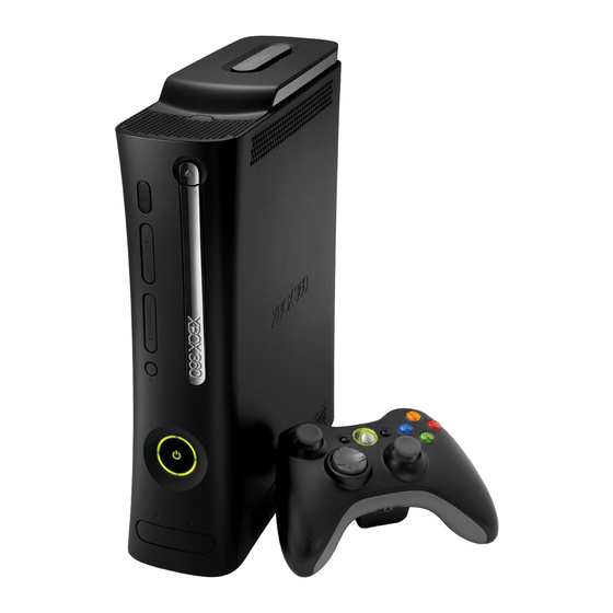 Microsoft XBOX 360 Consumer Documentation