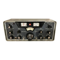 Hallicrafters SR-400 CYCLONE II Manual