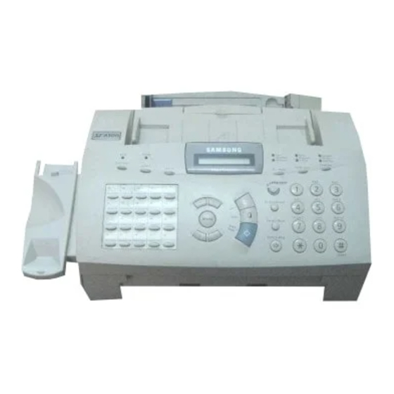 Samsung SF4500 User Manual