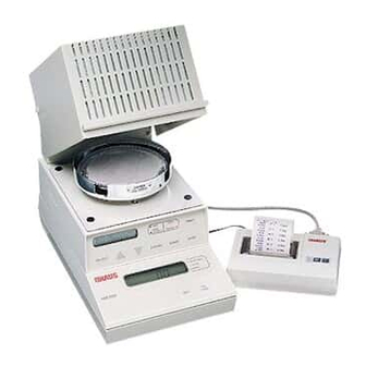 OHAUS MB200 Instruction Manual