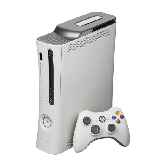Microsoft Xbox 360 Important Information Manual