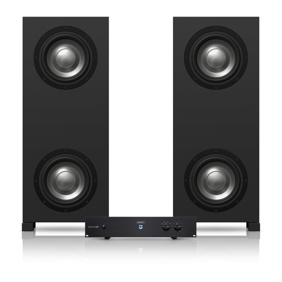 Amphion Create BaseTwo25 Reference Manual