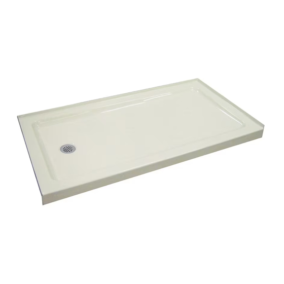 Mirolin STRADA SQD4836 Installation Instructions And Owner's Manual