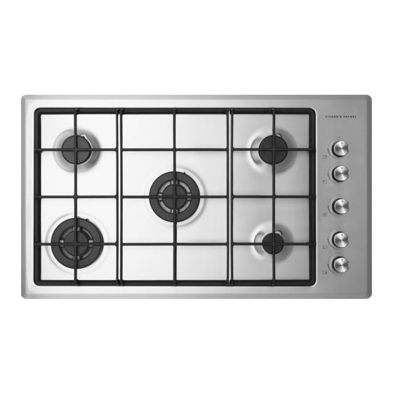 Fisher & Paykel CG905DWLPACX2 Manual