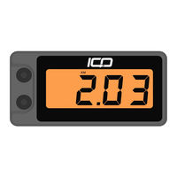 iCO Racing Rallye MAX-G Owner's Manual