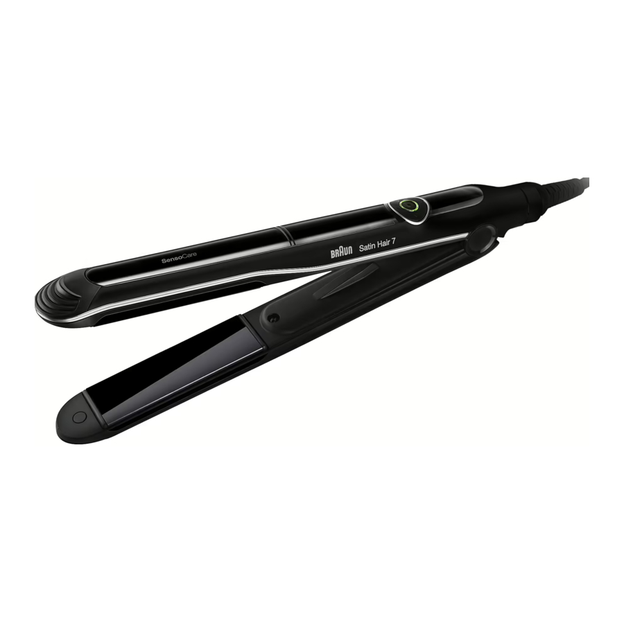 Braun Satin Hair 7 ST780 Manual