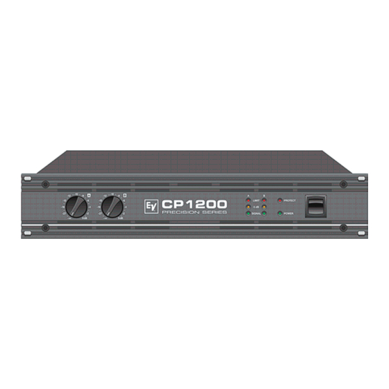 Electro-Voice CP 1200 Specifications