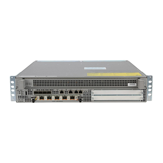 Cisco ASR1002 - ASR 1002 Router Manuals