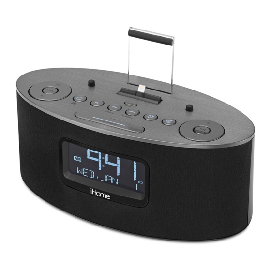 IHOME IDL46 MANUAL Pdf Download ManualsLib