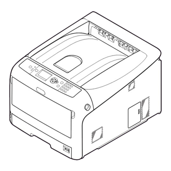 Oki C834DN User Manual