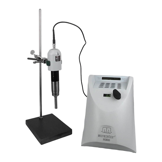 Misonix SONICATOR 3000 Operation Manual