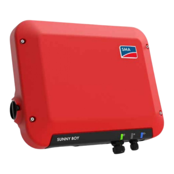 SMA SUNNY BOY 1.5 Operating Manual