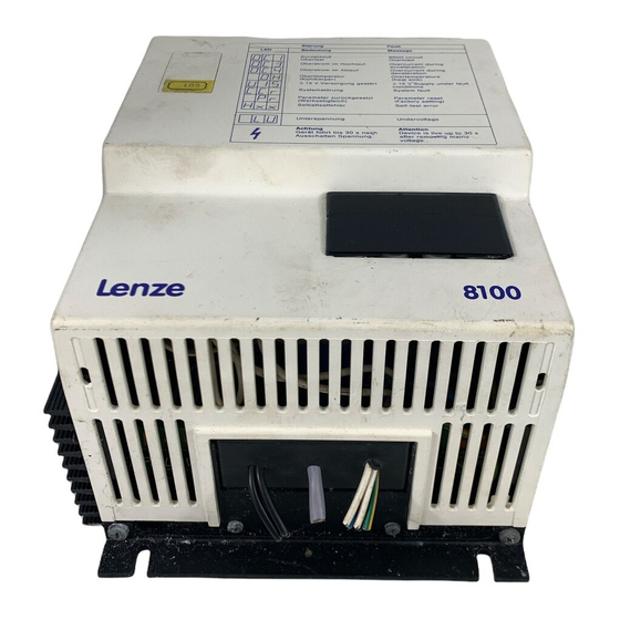 Lenze 8103 Technical Description