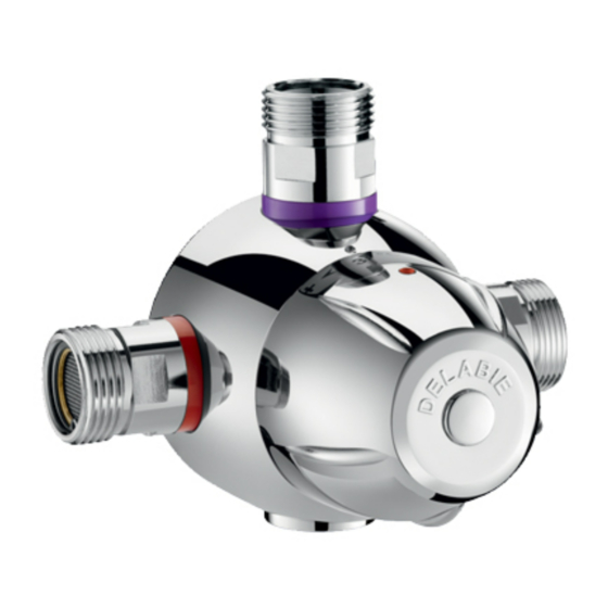 User Manuals: Delabie PREMIX CONFORT 731 002 Valve