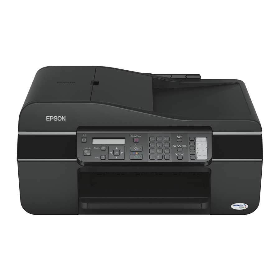 Epson Stylus Office BX300F Series Basic Operation Manual