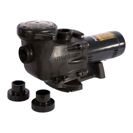 Hayward Max-Flo II Pump Series Installation, Operation & Parts Manual