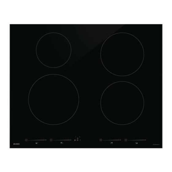 Asko SIVK7QATX HI1774IQ Operating Instructions Manual