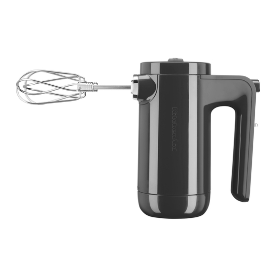 KitchenAid 5KHMB732A User Manual