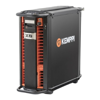 Kemppi X8 MIG Welder Operating Manual