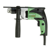 Metabo Hpt DV 16V Safety Instructions And Instruction Manual