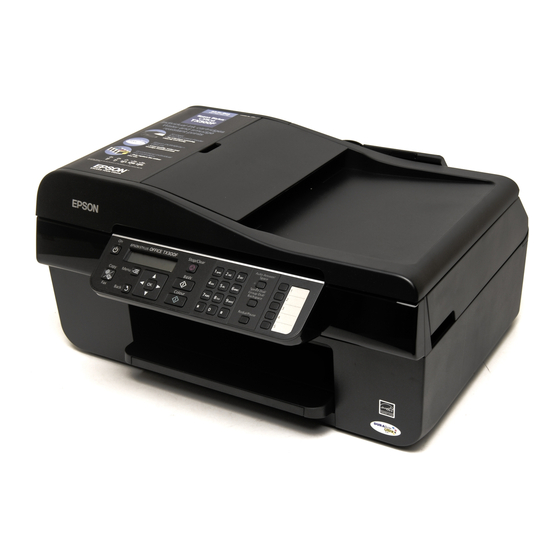 Epson Stylus Office BX300F Series Fax Manual