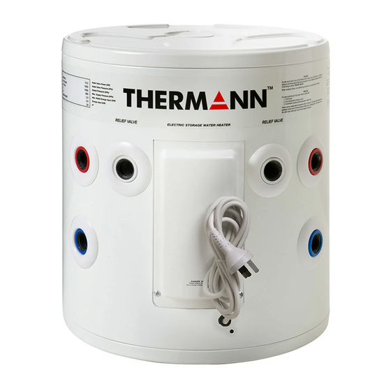 Thermann 25W124 Owner's Manual & Installation Manual