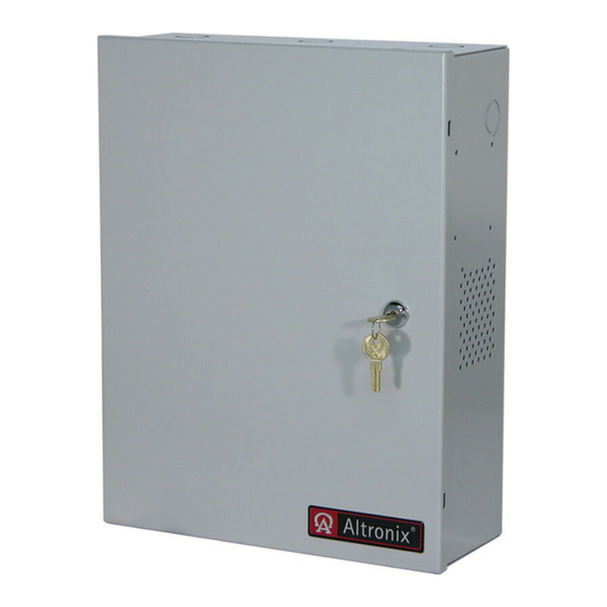 Altronix AL1012M220 Installation Manual