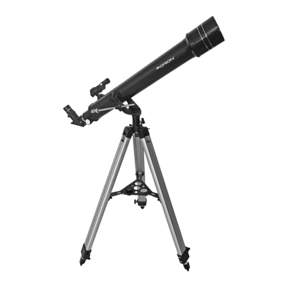 ORION TELESCOPES & BINOCULARS Observer II 70mm Altazimuth Refractor Instruction Manual