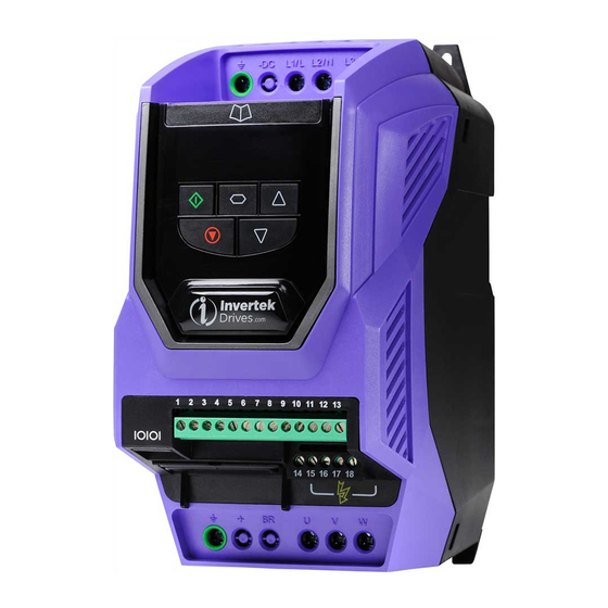 Invertek Drives Eco Optidrive ODV-3-220043-1F12-SN User Manual