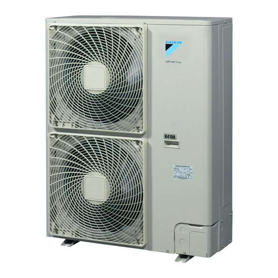Daikin ERHQ-BW1 Installer's Reference Manual