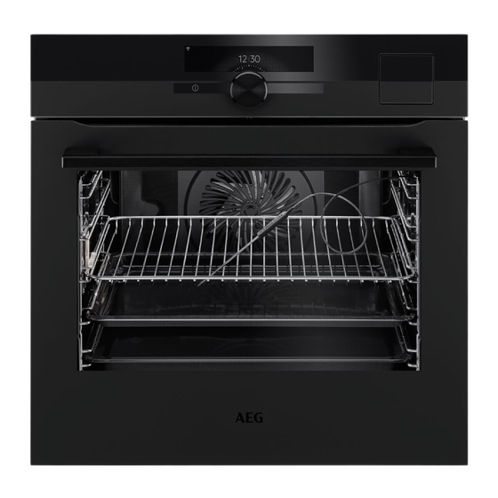 User Manuals: AEG BSK97733PT SteamCrisp Pyroluxe Oven