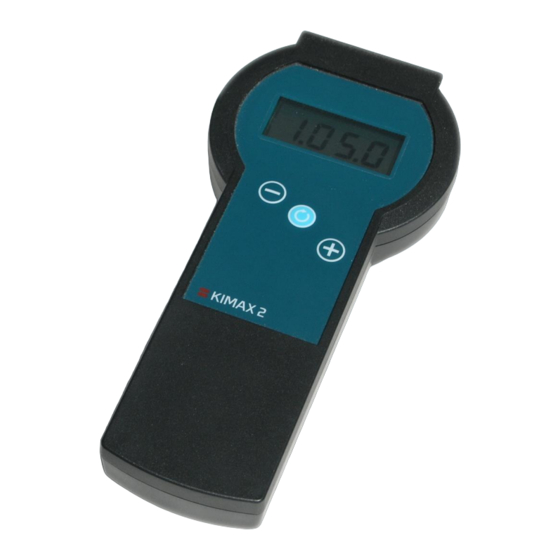 Sense-Tech KIMAX 2 Instruction Manual
