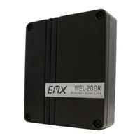 EMX WIRELESS EDGE LINK WEL-200 Operating Instructions Manual