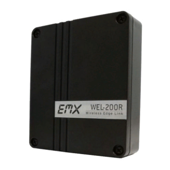 EMX WIRELESS EDGE LINK WEL-200 Manuals