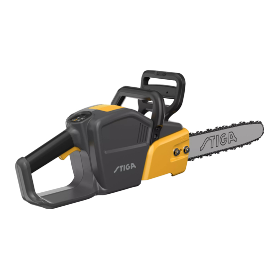 User Manuals: Stiga CS 700 Li 48 Cordless Chainsaw