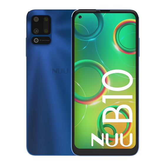 Nuu B10 Unlocked Android Smartphone Manuals