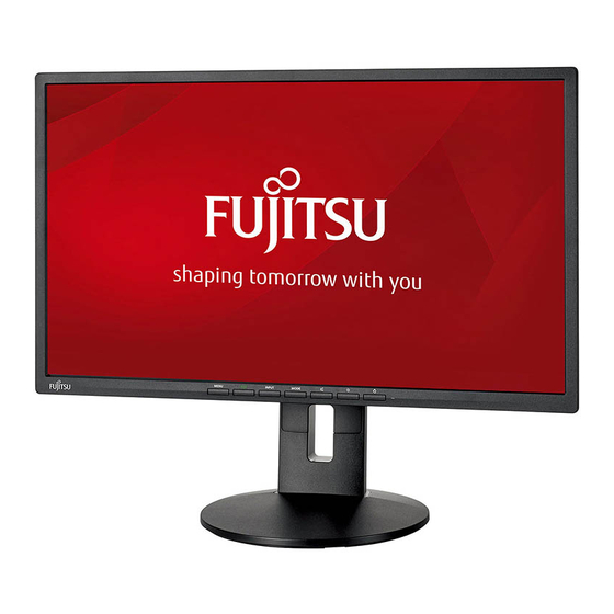 Fujitsu B22-8 TE PRO Operating Manual