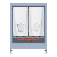 clage DSX Touch Twin Operating And Installation Instructions