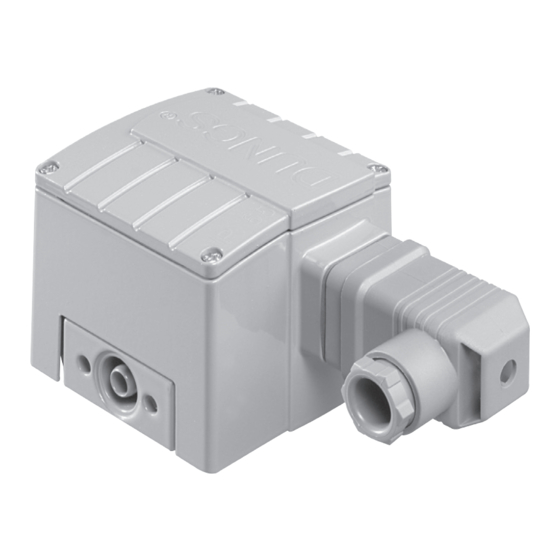 Dungs GW A4 HP Series Instructions Manual
