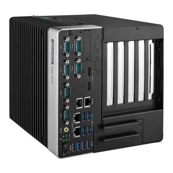 Advantech ARK-3534 User Manual