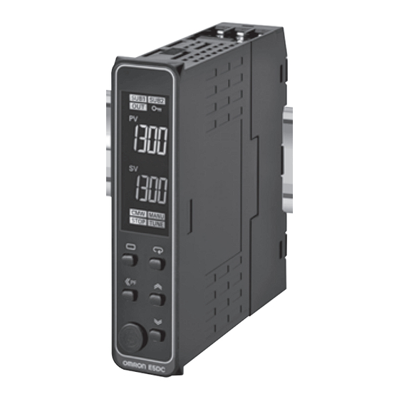 Omron E5DC-RX2ASM-000 Manual