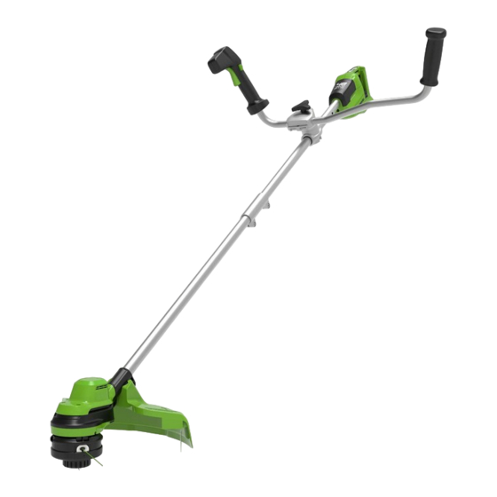 GreenWorks GD24X2BCB Operator's Manual