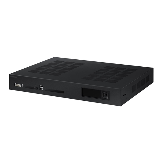 Samsung SNOW-AAE Installation Manual