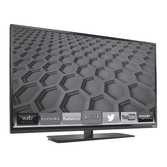 Vizio E320i-B0 Quick Start Manual