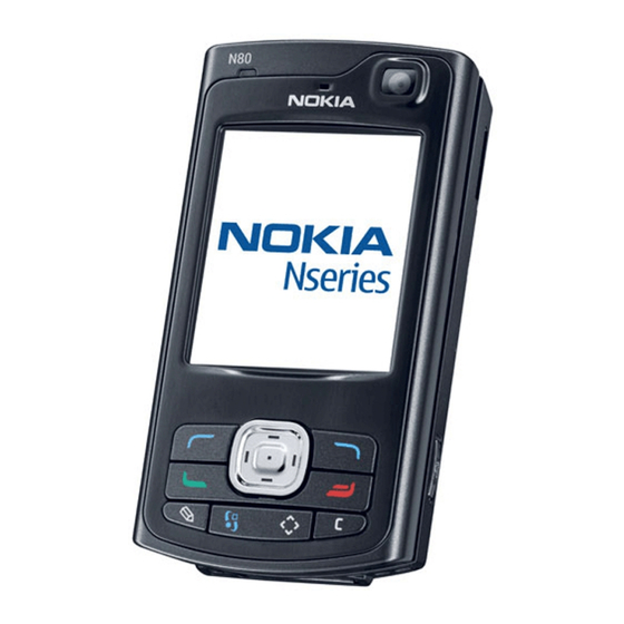 Nokia n80 User Manual