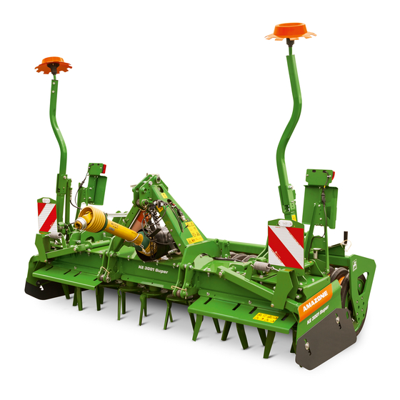 Amazone KX Series Operating Manual