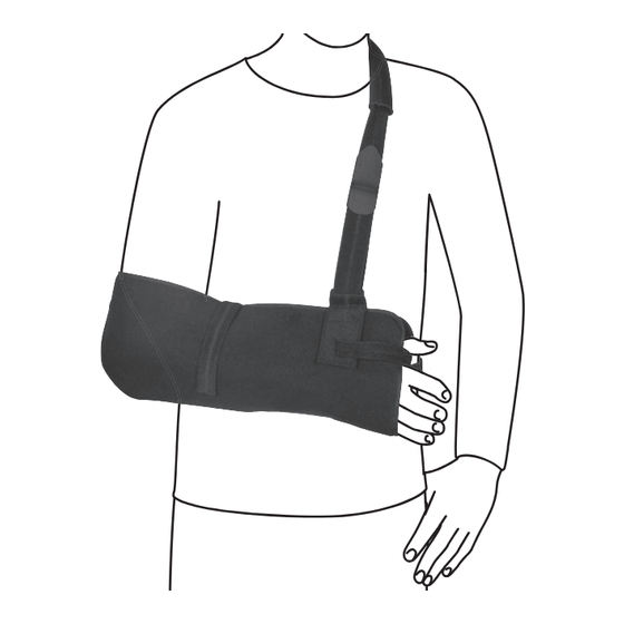 Otto Bock Omo Immobil Sling Instructions For Use Manual