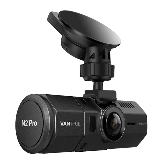 Vantrue OnDash N2 Pro User Manual